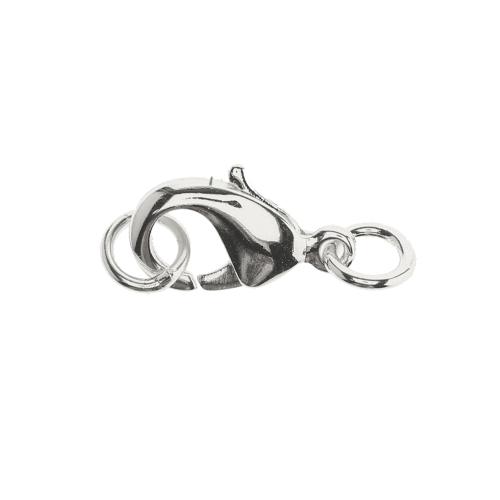 Karabiinhaak koos rõngastega, 14 x 6 x 2,5 mm