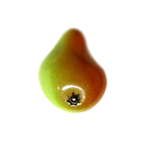 Pirnikujuline, süvistatud kannaga plastiknööp 15 x 12 mm, suurus: 24L