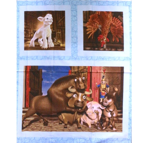 Multifilmi teemaline (The Lion an Judah) 100% puuvillane kangas, 88 x 110cm, AF01