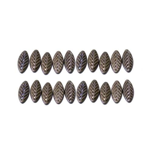 Lehekujulised triigitavad dekoratiivkivid 10x5mm, 20tk pakis