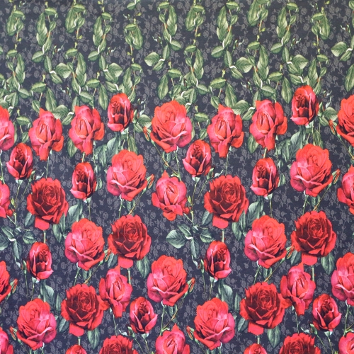 Roosidega trikotaažkangas, 200x150cm kupongina, 14960