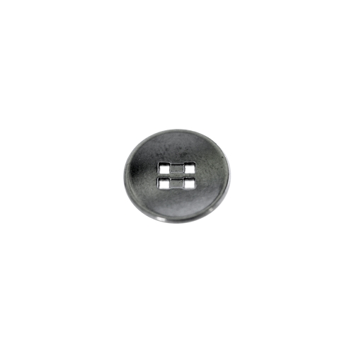 Nelja süvistatud auguga metallnööp, 12mm/20L