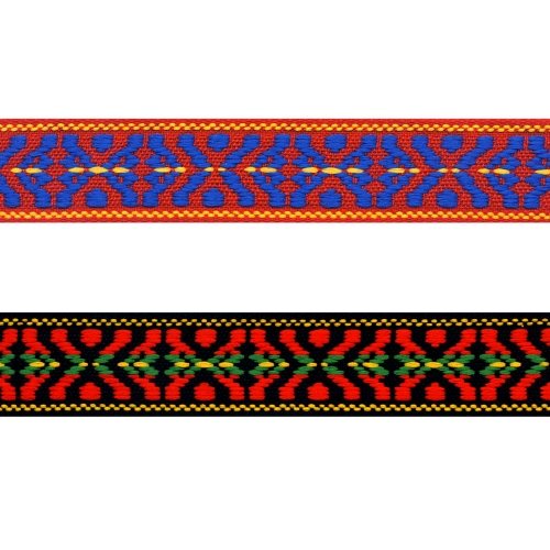 Rahvusliku ornamendiga kirju pael Art.9453000 / EM / 3cm 
