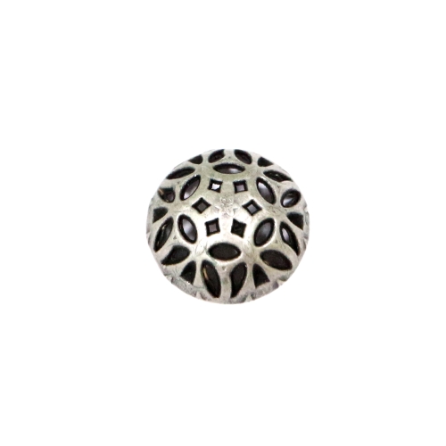 Augulise pitsimustriga, kannaga metallnööp, 18mm, 28L