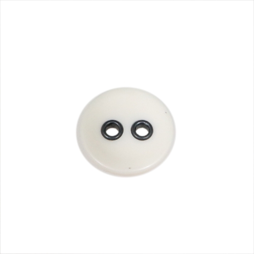 Metallaukudega, kahe auguga plastiknööp, 23mm, 36L