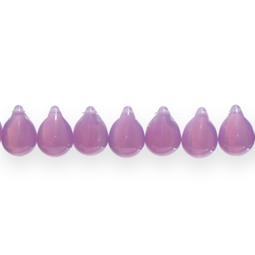 Tilgakujuline ülalt risti läbistatud (Jablonex) 14x10mm klaashelmes