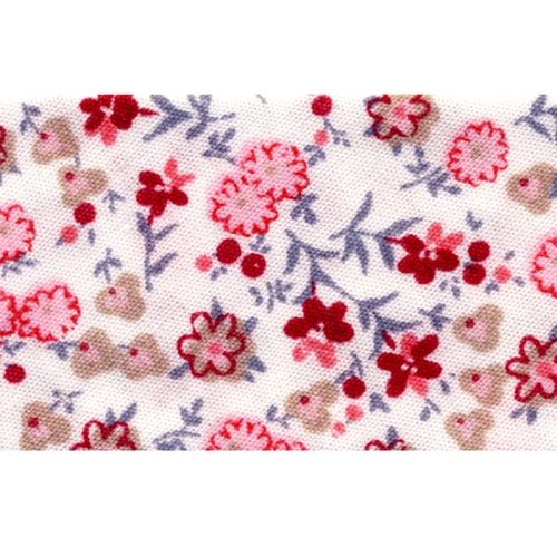 Puuvillane lillemustritega diagonaalkant, 30 mm, "Flor", Byetsa