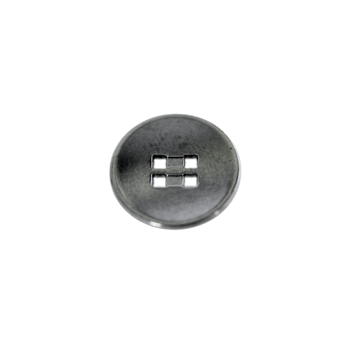 Nelja süvistatud auguga metallnööp, 15mm/24L