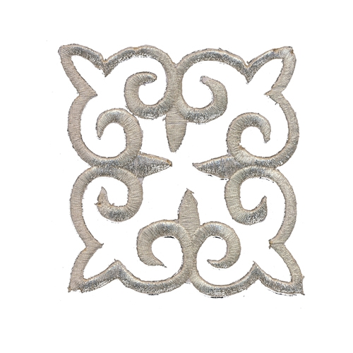 Ruudu kujuline ornament 9x9 cm