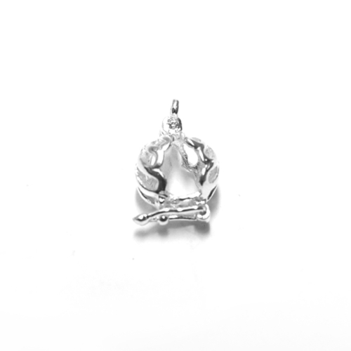 Wrap Clasp Bail, 14 x 8mm