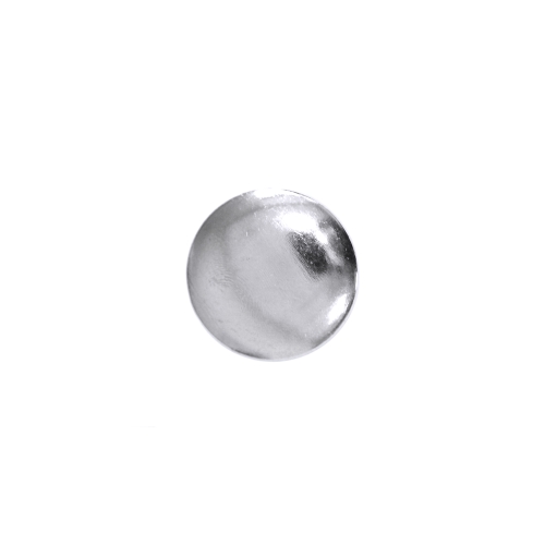 Metallilaadne plastikust, kumera pinnaga nööp, 18mm, 28L