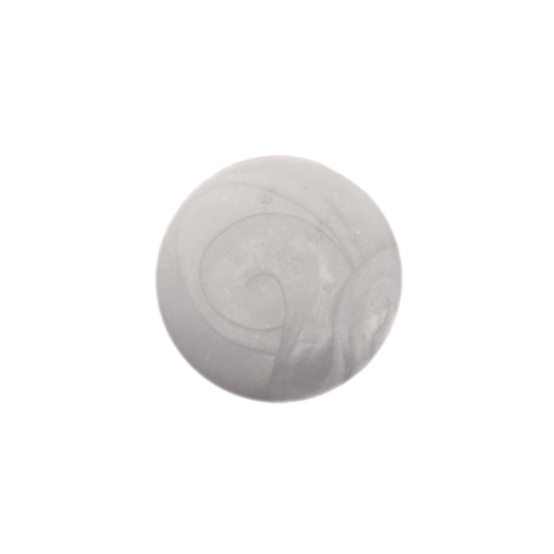 Kumer, piimjas plastiknööp, kannaga ø23 mm, suurus: 36L