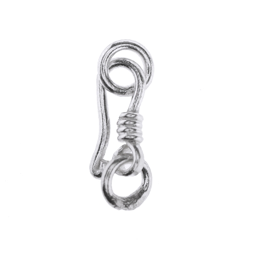 925 Hõbedast kinnis, 925 Silver, 18 x 5,8 x 2,5mm