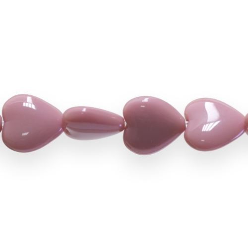 Südamekujuline (Jablonex) 11x5 mm lapik klaashelmes 