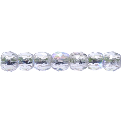 Ümar tahuline klaashelmes suure 3mm-auguga, Jablonex Tšehhi, 8mm