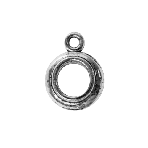 Kumera triibulise pinnaga, aasaga riputis/ 14x10x5mm