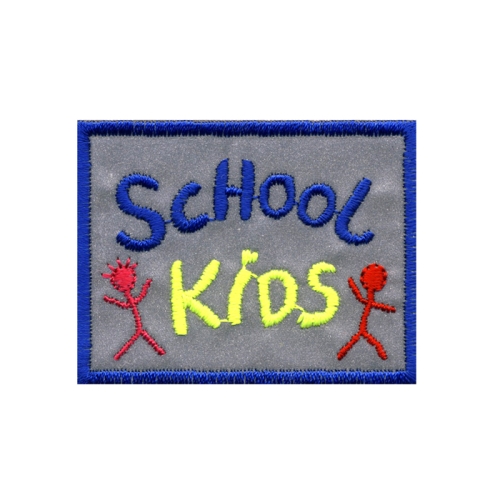 Helkur-aplikatsioon, "School Kids" 6x4,5 cm