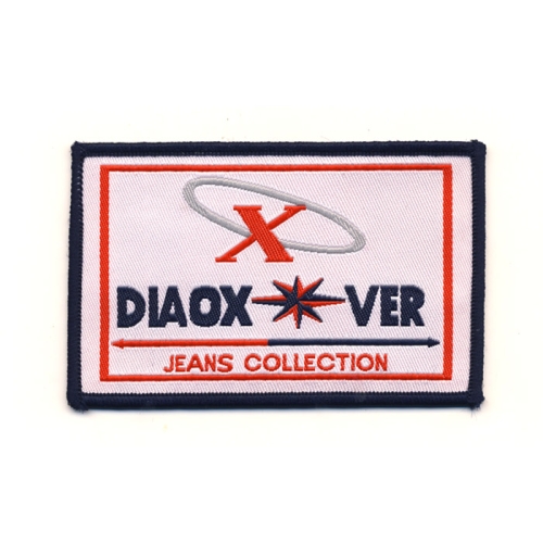 Triigitav aplikatsioon; "Diao x Ver Jeans Collection", 9 x 6 cm