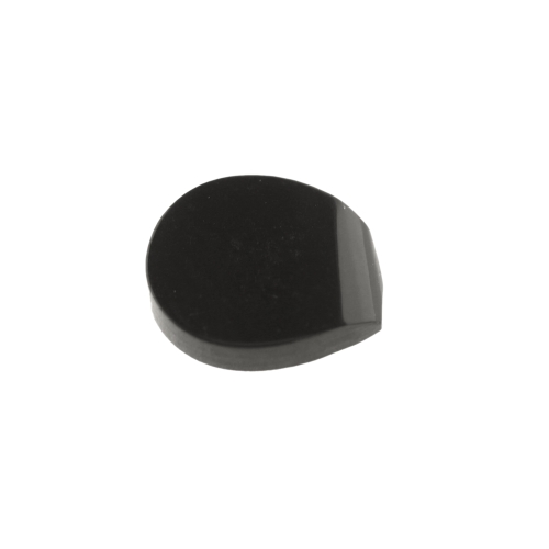 Ovaalne, metallkannaga plastiknööp, 20x17mm, 32L