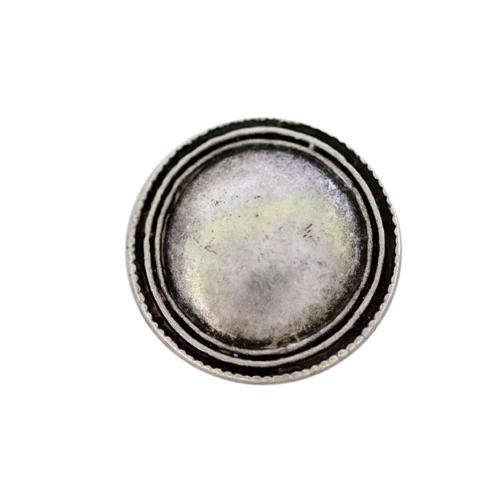 Metallnööp reljeefse triibumustriga 22mm/34L