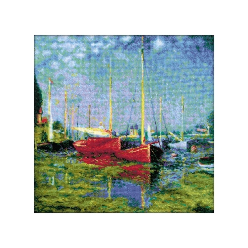 Tikkimiskomplekt Riolis, C. Monet maali Argenteuil ainetel 1779