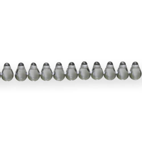 Tilgakujuline ülalt risti läbistatud (Jablonex) 6x4mm klaashelmes