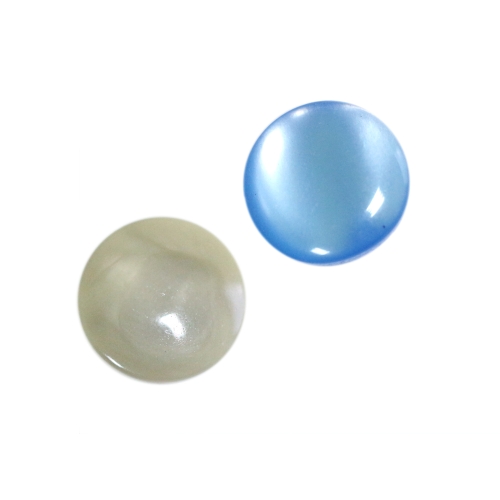 Kumera pinnaga, helklev, kannaga plastiknööp, 12mm, 18L