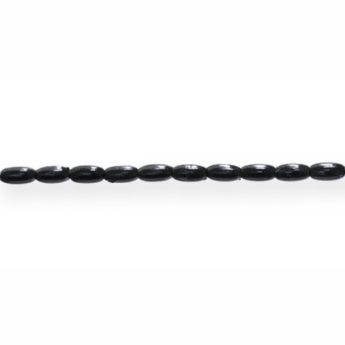 Riisikujulised värvilised plasthelmed 6 x 3mm