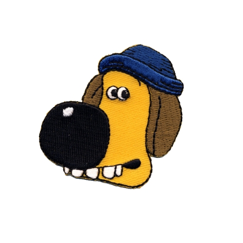 Triigitav aplikatsioon; Gromit mütsuga, 5,5m
