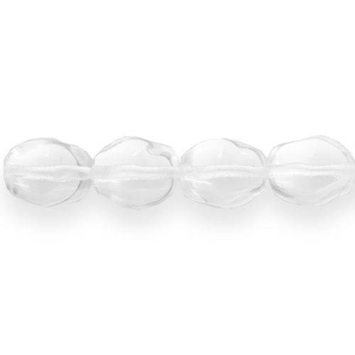 Ovaalne lopergune pikuti läbistatud auguga 13x10mm klaashelmes 