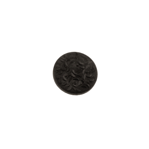 Reljeefse lillemustriga, kannaga plastiknööp, 13mm/20L