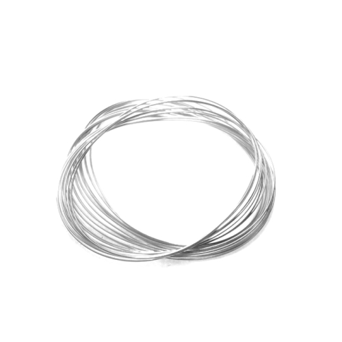 Ovaalne mälutraat, nn käevõru mõõt ø8 x 6 cm, u.20 ringi, Beadalon