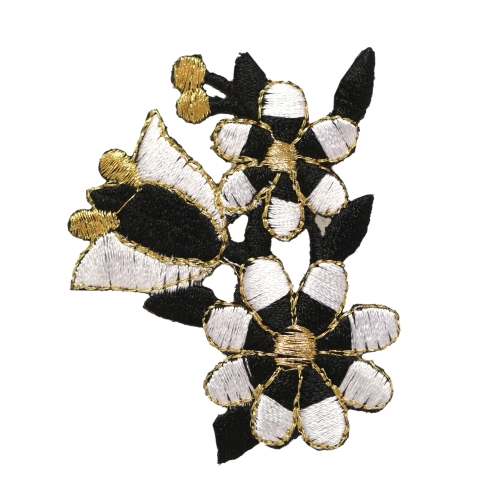 Triigitav aplikatsioon, vasakule kalduv, 6,5 x 5,0 cm