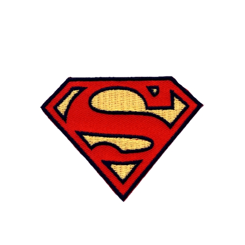Triigitav Aplikatsioon; Superman 7,5 x 5,5 cm