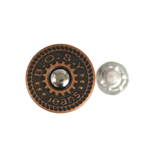 Naelkinnitusega nööp, teksanööp ø16 mm, suurus: 24L