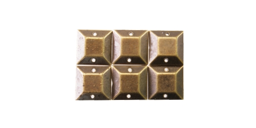 Ruudukujuline plastkristall, 10 mm, 6 tk