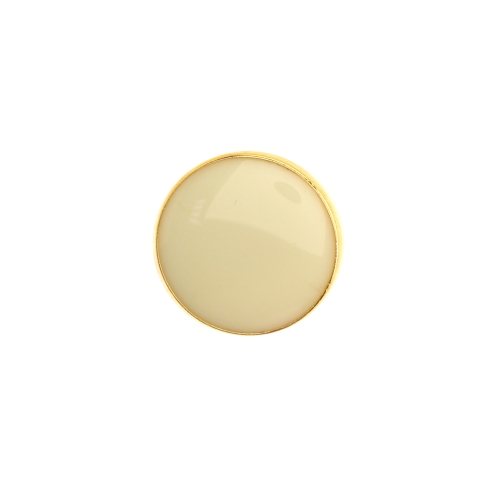 Värviline, metallilaadsest plastikust, kannaga nööp, 15mm, 24L