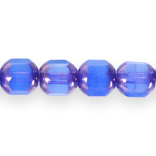 Piklik tahuline, otstest värviline (Jablonex) 10x8mm klaashelmes