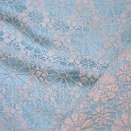 Pidulik žakaar (jacquard) kostüümikangas, reljeefse lillemustriga, 140cm, 13857