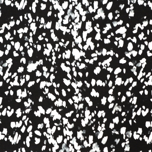 Ornamendimustriga, puuvillasegu kangas, Digital Print, 150cm, 24964