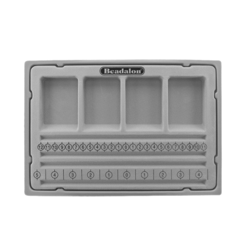 Pärlite, helmeste, kristallide sorteerimisalus kaanega, Pro-Design Beading Board, 28x20x1,5 cm, 218H-100 , Beadalon