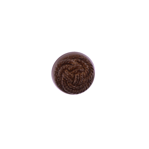 Reljeefse punitise mustriga, kannaga nööp, 15mm, 24L