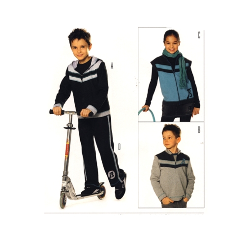 Dressid 104- 140cm,Coordinates Burda 9535