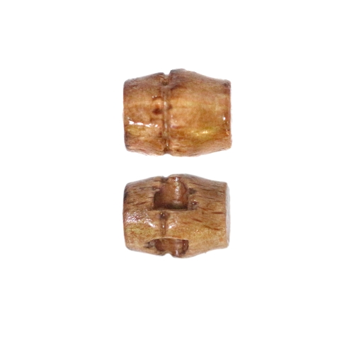 Ovaalne, süvistatud kannaga puitnööp, 15x12 mm, 24L