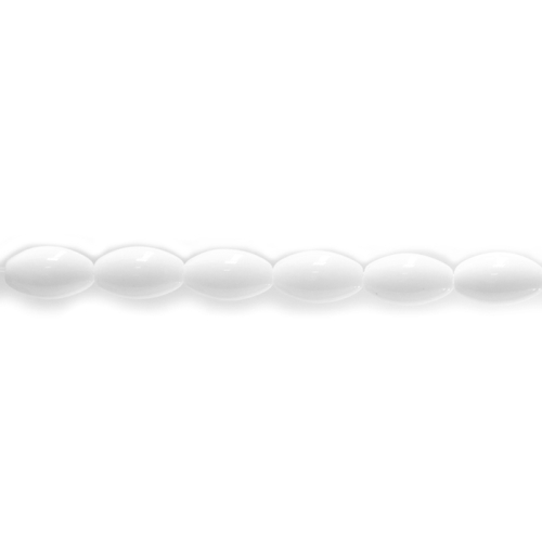 Ovaalne pikuti keskelt auguga klaashelmes 12x7mm 