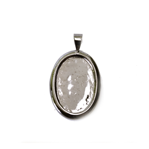 Oval Pendant Base / 31 x 22mm