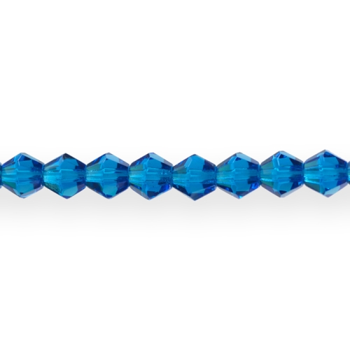 Topeltkoonusekujuline 6mm klaashelmes, Jablonex