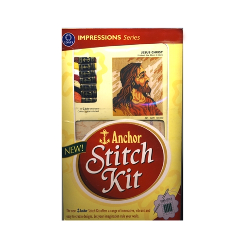 Tikkimiskomplekt Jeesuse portree (Anchor)