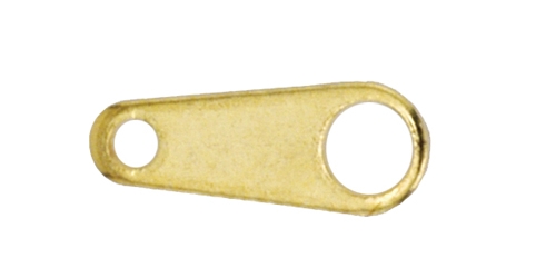 Keekinnise vastus, Jewellery Tags, 10 x 5mm