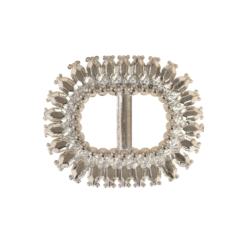 Metallilaadsest plastikust pannal, 45 x 38mm, rihmale laiusega 15 mm